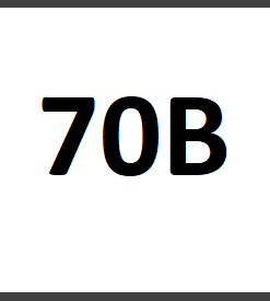 70B