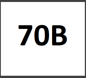 70B