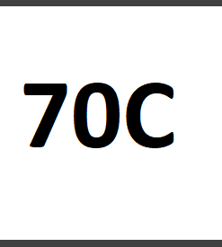 70C