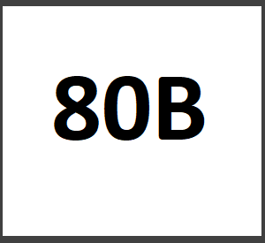 80B