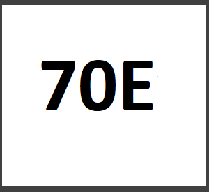70E