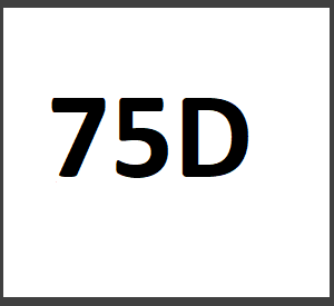 75D