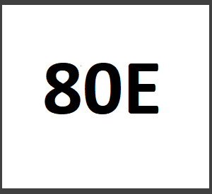80E